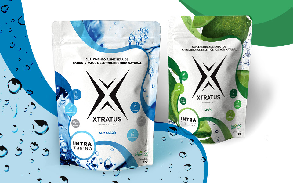 Xtratus adota novas embalagens stand-up pouch para sua linha de suplementos e escolhe a Camargo Embalagens