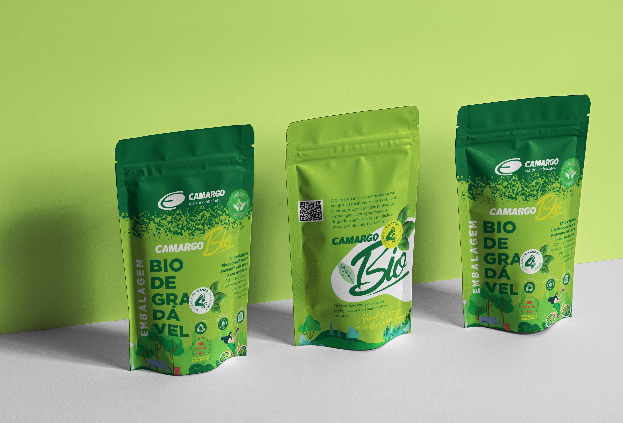 Camargo Embalagens traz ao mercado seu Stand-Up Pouch biodegradável