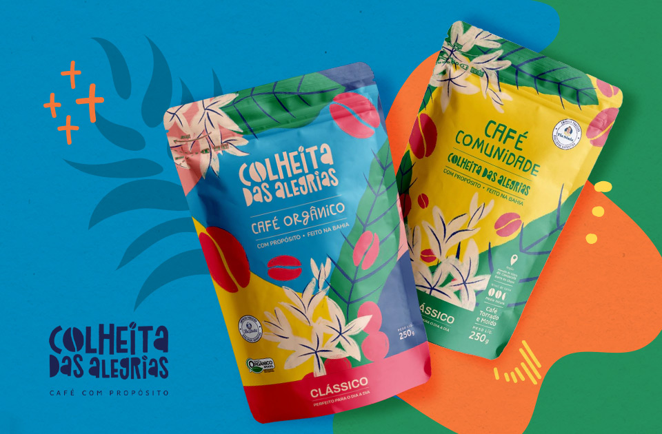 Café Colheita das Alegrias tem suas embalagens com impacto ambiental reduzido produzidas pela Camargo Embalagens