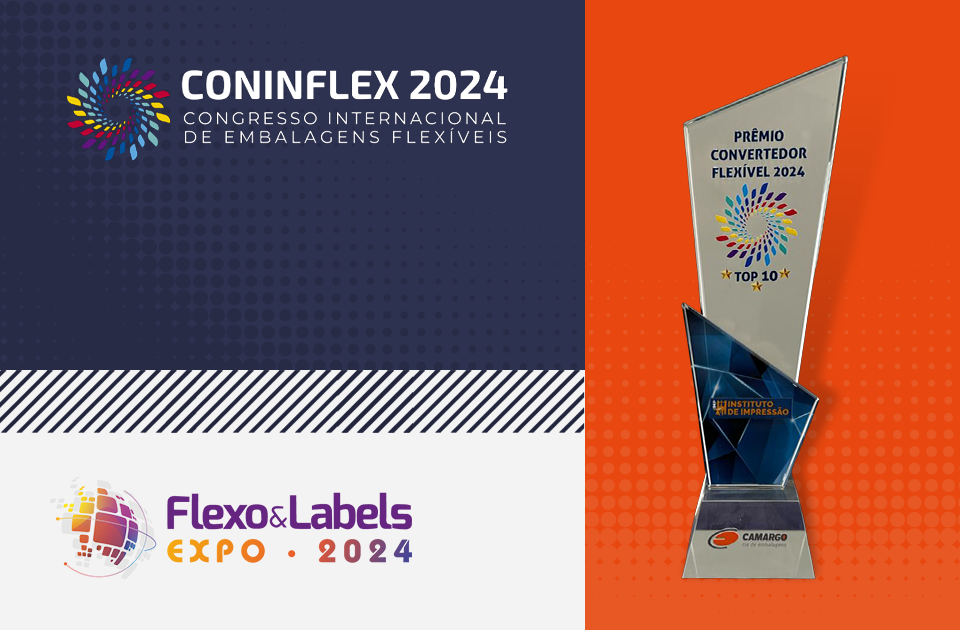 Camargo Embalagens participa do Coninflex e recebe premiação