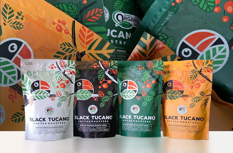 Camargo Embalagens acompanha jornada da Black Tucano Coffee Roasters desde sua origem e celebra sucesso global da marca brasileira de cafés especiais