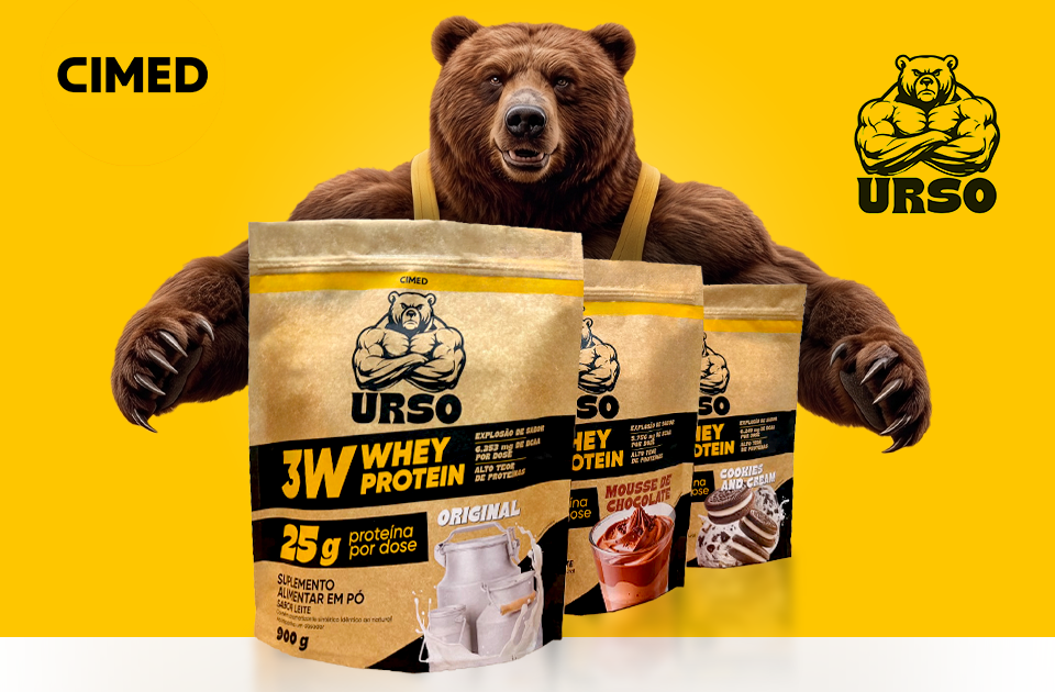 URSO, nova marca da CIMED, aposta em embalagens flexíveis desenvolvidas pela Camargo para reforçar posicionamento disruptivo