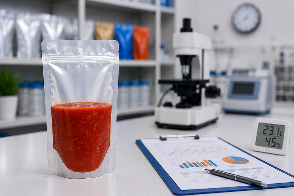 Compatibilidade entre produto e embalagem flexível: o que avaliar para reduzir risco técnico no desenvolvimento